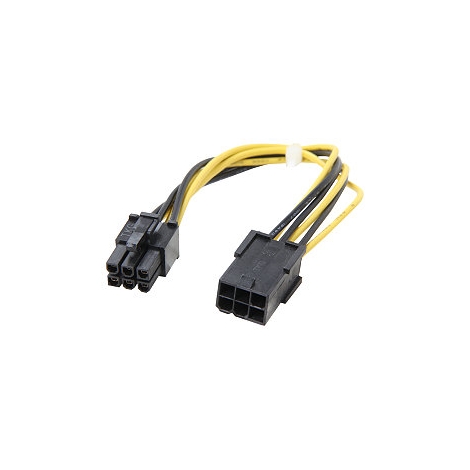 Adaptador Kablex PCIE 6P Macho / PCIE 6P Hembra