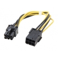 Adaptador Kablex PCIE 6P Macho / PCIE 6P Hembra
