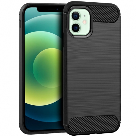 Funda Movil Back Cover Cool Carbon Black iPhone 12 / 12 PRO