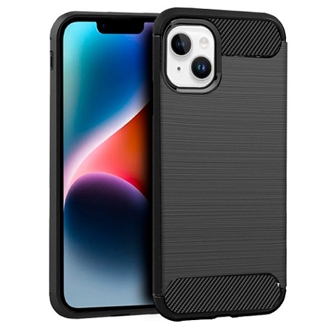 Funda Movil Back Cover Cool Carbon Black iPhone 14 Plus