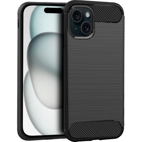 Funda Movil Back Cover Cool Carbon Black iPhone 15