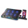 Base Refrigeradora NGS Hero Stand 6 Ventiladores Hasta 15.6" RGB Black