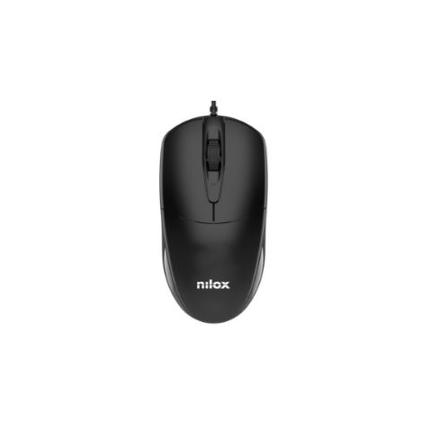 Mouse Nilox Optico 1200DPI USB Black