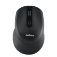 Mouse Nilox Wireless Silent 1600DPI 3 Botones Black
