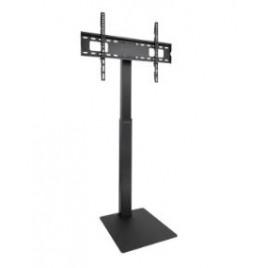 Soporte Monitor Suelo Tooq Mirage 37-70" Regulable Black