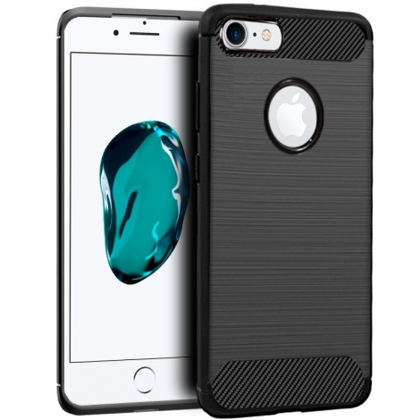 Funda Movil Back Cover Cool Carbon Black iPhone 6 / 7 / 8 / se 2020