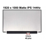 Pantalla Portatil Compatible 15.6" FHD Mate 144HZ SIN Brackets 40PIN