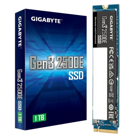 Disco SSD M.2 Nvme 1TB Gigabyte 2500E G3 2280
