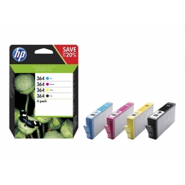 Cartucho HP 364 Multipack Photosmart C5380/C6380/D5460/Pro B8550