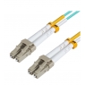 Cable Microconnect Fibra Optica LC / LC Multimodo Duplex 50/125 20M Blue