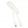 Cable Iggual USB-C / Lightning 1M White