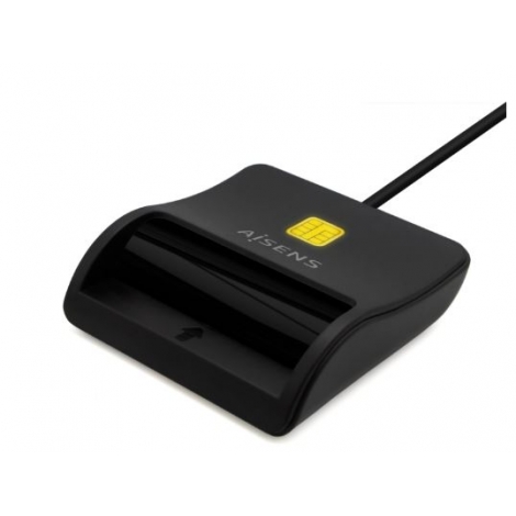 Lector de Tarjetas Chip Dnie Aisens SN03C USB Black