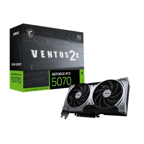 Tarjeta Grafica PCIE Nvidia GF RTX 5070 Ventus OC 12GB DDR7 3XDP HDMI