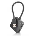 HUB NGS USB 4 Puertos Tiny Black