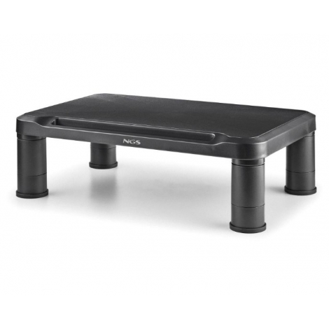 Soporte Monitor NGS Elevador Screen Stand Black