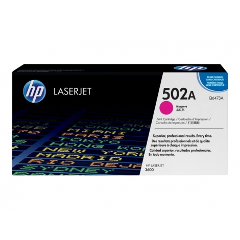 Toner HP 502A Magenta 3600 4000 PAG