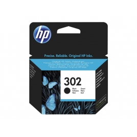 Cartucho HP 302 Black Deskjet 1010/2130/3630 Envy 4520/4522 Officejet 3830/4650 190 PAG