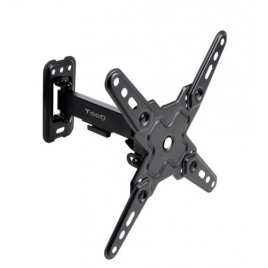 Soporte Pantalla Pared Tooq 13-43" Inclinable Vesa 200 Black