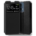 Funda Movil Cool Flip Cover Window Black Motorola Edge 50 Fusion