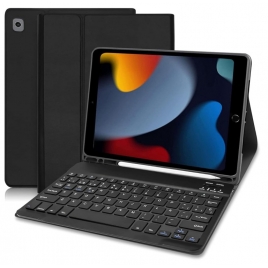 Funda Tablet HT Folio + Teclado Bluetooth Black Apple iPad 10.2" (7ª 8ª 9ª GEN) / iPad AIR 10.5" (3ª GEN)