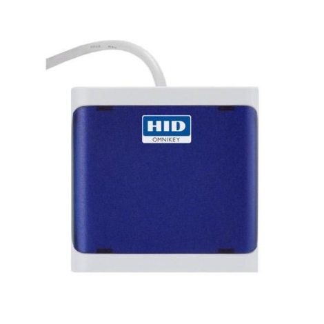 Lector Escritor Tarjetas Rfid Omnikey Mifare/Nfv  White / Blue