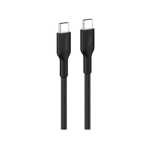 Cable Belkin USB-C Macho / USB-C Macho Trenzado 240W 1M Black