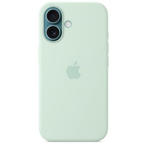 Funda Iphone 16 Apple Silicona Aquamarine MagSafe