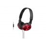 Auricular Sony MDR-ZX310 red