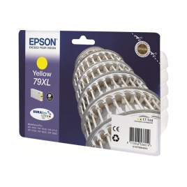 Cartucho Epson 79XL Yellow WF-4630DWF WF-4640DTWF WF-5110DW WF-5190DW WF-5620DWF