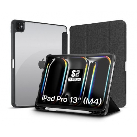 Funda Tablet Subblim Clear Shock Case iPad PRO M4 13" (7ª GEN)