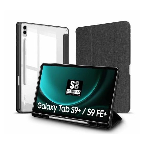 Funda Tablet Subblim Clear Shock Case Samsung TAB S9+ / S9 FE+ 12.4" / X816 / X810 / X616 / X610