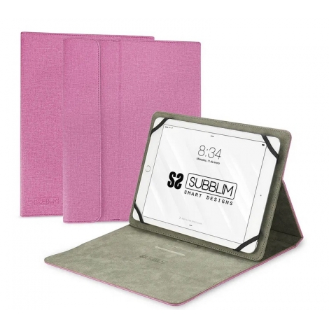Funda Tablet Subblim Clever Stand Case 10.1" Pink