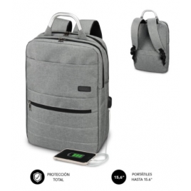 Mochila Portatil Subblim Elite AIR Padding Backpack 15.6" Grey