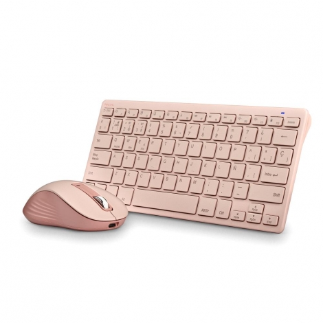 Teclado + Mouse NGS Wireless Fantasy KIT Pink