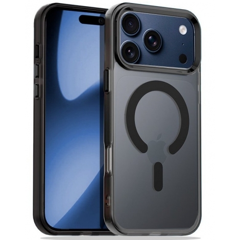 Funda Movil Back Cover Cool Magnetic Colorful Black iPhone 17 PRO MAX