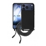 Funda Movil Back Cover HT Silicona Black + Cordon Black iPhone 17 PRO MAX