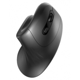 Mouse Nilox Ergonomico Vertical Wireless Silent 3200DPI Black