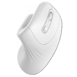Mouse Nilox Ergonomico Vertical Wireless Silent 3200DPI White