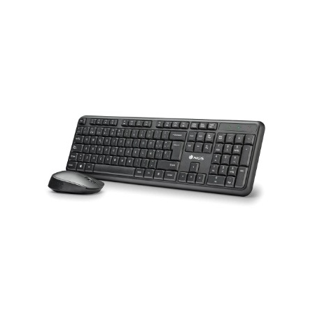 Teclado + Mouse NGS Wireless Harmony KIT Black
