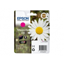 Cartucho Epson 18 Magenta XP-102 XP-202 XP-205 XP-302 XP-305 XP-402 XP-405