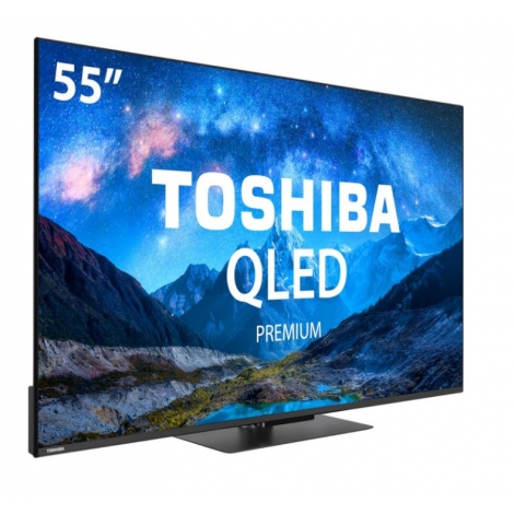 Television Toshiba 55" Qled 55Qv3f63dg 4K UHD Smart TV Black