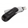 Memoria Lightning / USB 3.0 256GB Sandisk Ixpand GO Silver / Black