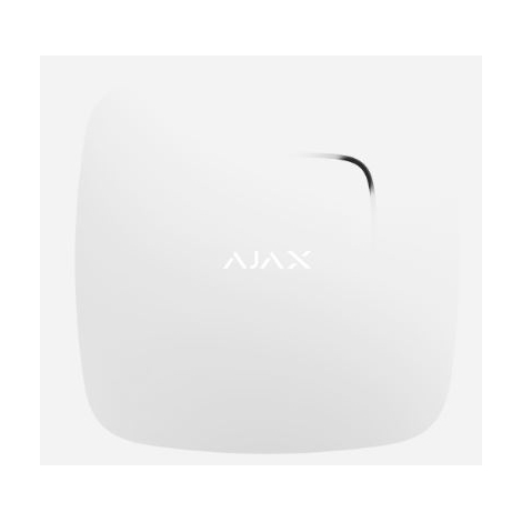 Detector de Humos Inalambrico Ajax Sirena Incorporada White