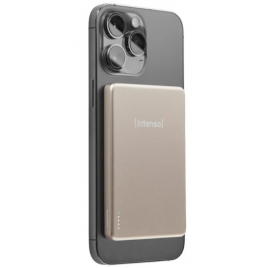 Bateria Externa Intenso MW5000 MagSafe 5.000MAH Champagne