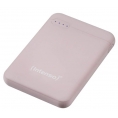 Bateria Externa Universal Intenso XS5000 5.000MAH USB + USB-C Pink