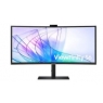 Monitor Samsung 34" Wqhd S34c652vau Curvo 3440X1440 5ms 144HZ HDMI DP USB-C Black