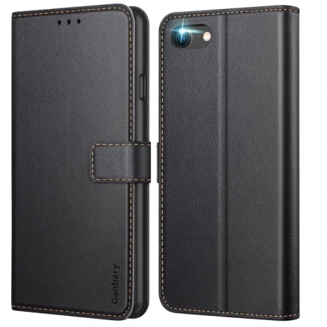 Funda Movil HT Flip Case Black iPhone 8 / se 2020 / se 2022