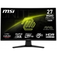 Monitor Msi 27" VA FHD Curvo MAG 274CQF 2560X1440 0.5MS 180HZ VGA 2Xhdmi DP MM Black