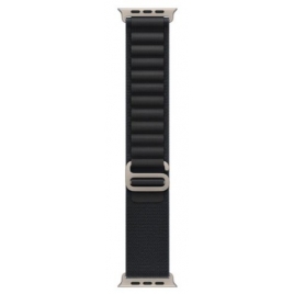 Correa Apple Watch 49MM Loop Alpine Natural Titanium / Black Medium