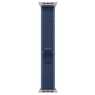Correa Apple Watch 49MM Loop Trail Natural Titanium Blue/Bright Blue S/M